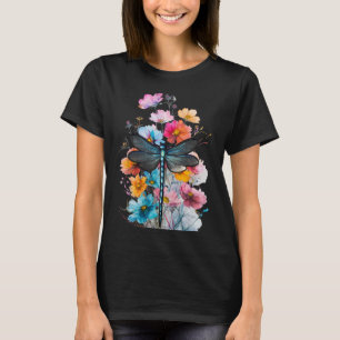 Schöne Dragonfly Kunst, Dichtung und Musik T-Shirt
