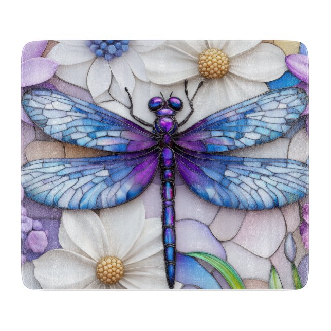 Schöne Dragonfly Schneidebrett (Vorderseite)