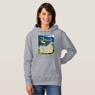 Schöne Eagle-Schrift Isaiah 40:31 Hoodie