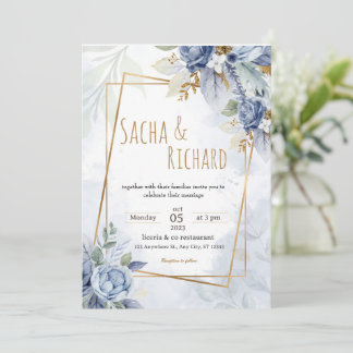 Schöne, einfache Einladungen für Hochzeiten.