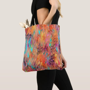 Schöne elegante Jewel Tones Nahtloses Muster Tasche