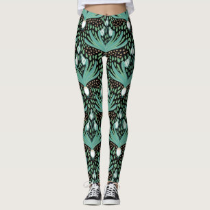 Schöne, elegante und fette Schneefälle Leggings