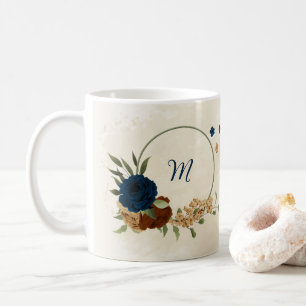 Schöne Erdsonne, blumig Kaffeetasse