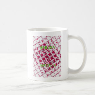 Schöne Erstaunliche Rote Stylische Spiegelbild Kun Kaffeetasse