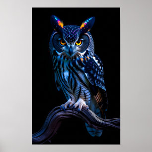 Schöne Eule Poster