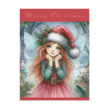 Schöne Fairy Frohe Weihnachten