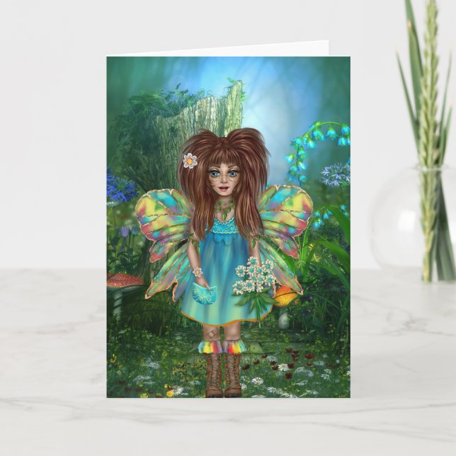 Schöne Fairy Jeden Anlaß Grußkarte Karte (Vorderseite)
