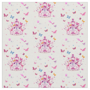 Schöne Fantastische Feminine Kleine Schmetterlinge Stoff