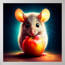 Schöne Fantasy-Fristienfutter Poster