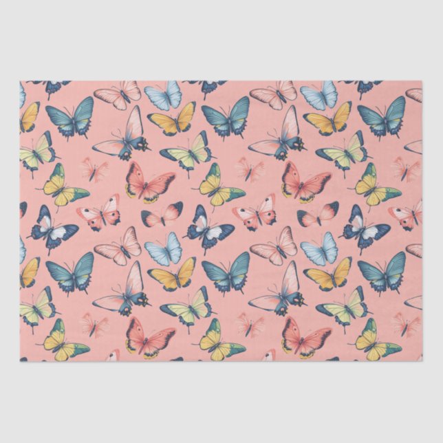 Schöne Farbdrucke Seidenpapier (Vorderseite)