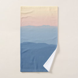 Schöne Farben Berge Montseny Landschaft Handtuch