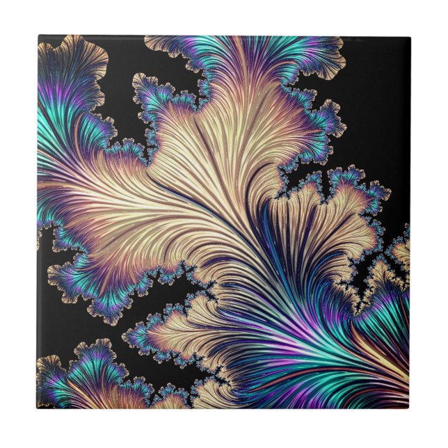 Schöne Farben Fliese (Vorderseite)