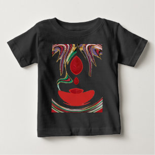 Schöne Farben in Rot, Weiß, Lila, Grün Baby T-shirt