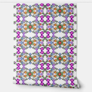 Schöne Farben Vintage Teppiche Tapete