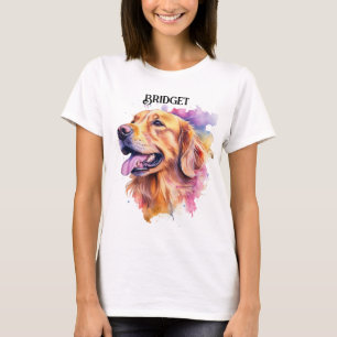 SCHÖNE, FARBENFARBHAFTE GOLDENE RETRIEVER HUNDE GE T-Shirt