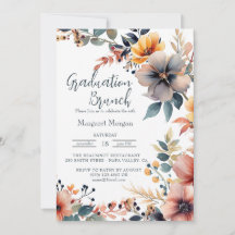 Schöne farbenfrohe Blume Brautparty