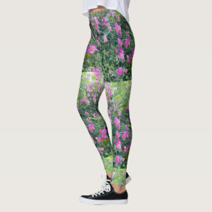 Schöne farbenfrohe Blume Leggings