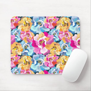 Schöne farbenfrohe Blume Mousepad