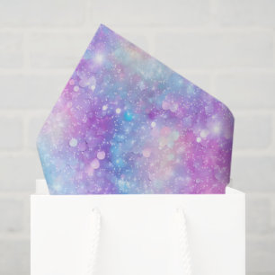 Schöne farbenfrohe glitzernde Hintergrund Seidenpapier