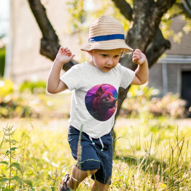 Schöne, farbenfrohe Hunde Kunst Poster (Von Creator hochgeladen)