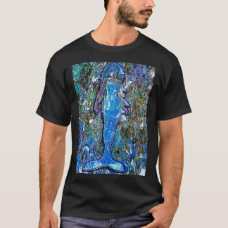 Schöne farbige Design Fantasy Mermaid Illusion T-Shirt
