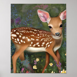 Schöne Fawn Poster