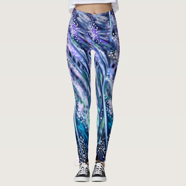 Schöne Federn 2015 Leggings (Vorderseite)