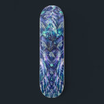 Schöne Federn - Exotic Flying Skateboard<br><div class="desc">Beautiful Feathers - Wählen Sie / fügen Sie Ihre Lieblings-Hintergrundfarben!</div>