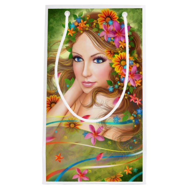 Schöne Fee Kleine Geschenktüte (Vorderseite)