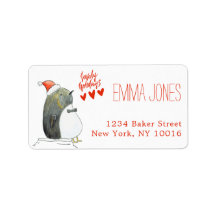 Schöne Ferien | Niedliche Penguin Weihnachten