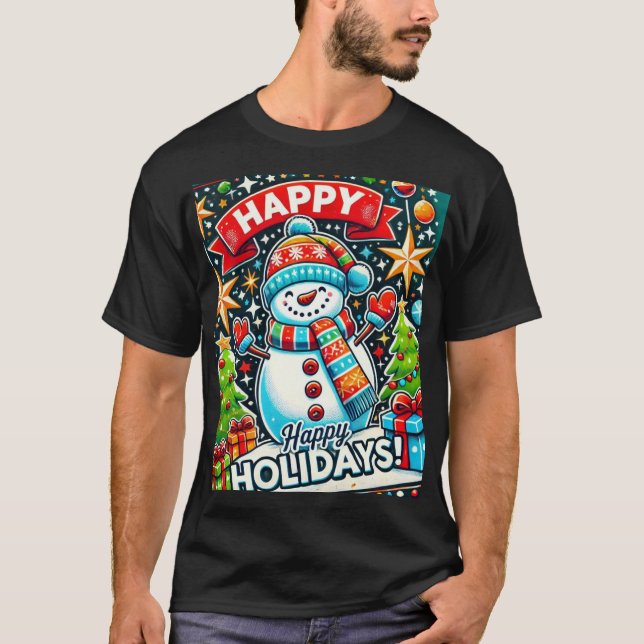 Schöne Ferien T - Shirt Design (Vorderseite)