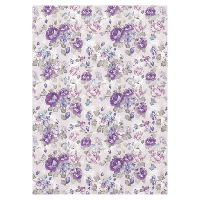 Schöne Flora Tischdecke (Vorderseite)