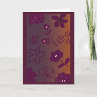 Schöne Florale Gestaltung