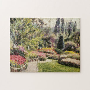 Schöne florale Landschaft