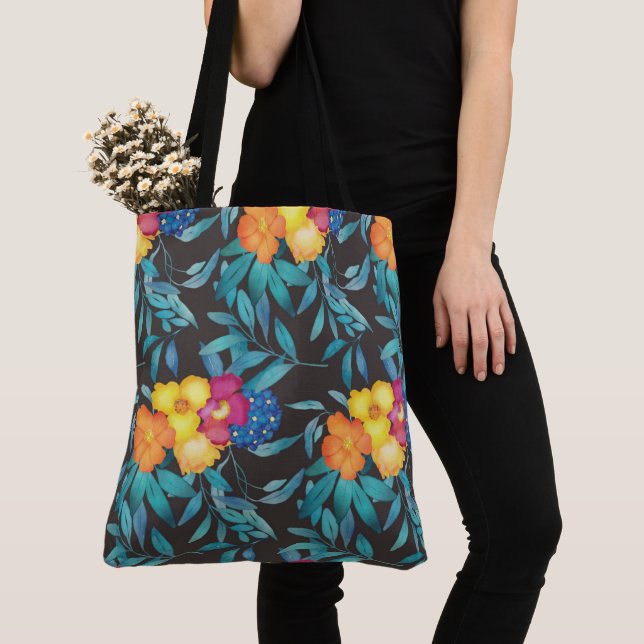 Schöne Florals Tasche (Von Nahem)