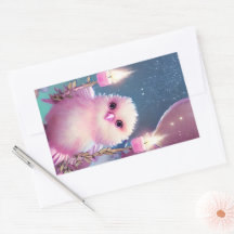 Schöne Fluffy Pink Birthday Baby Bird