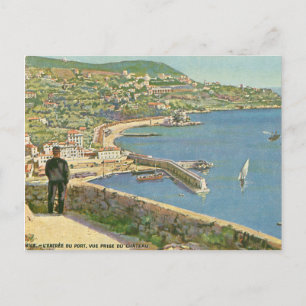 Schöne Frankreich Meerblick Postkarte