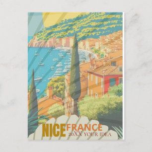 Schöne Frankreich Reise Postkarte, Schöne Postkart Postkarte