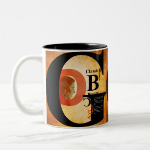 Schöne Frau Zweifarbige Tasse