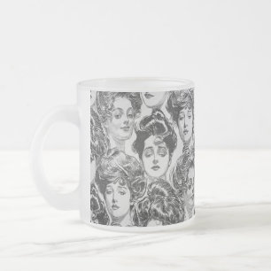 Schöne Frauen. 1903 Mattglastasse