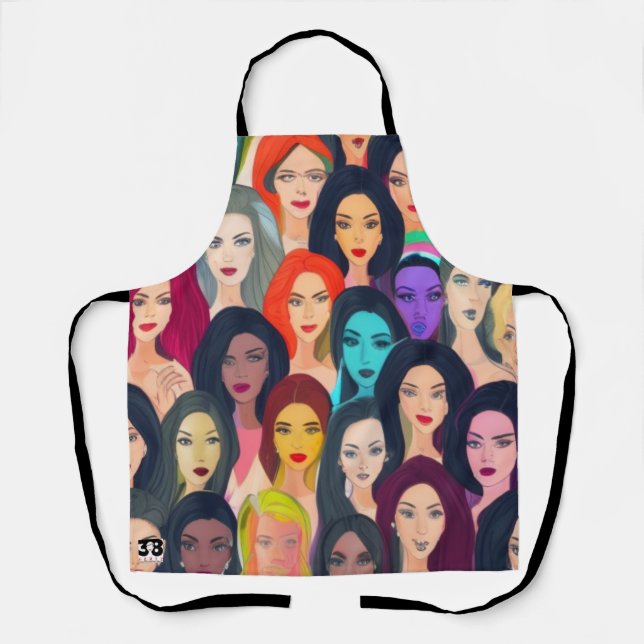 Schöne Frauen Schürze (Vorderseite)