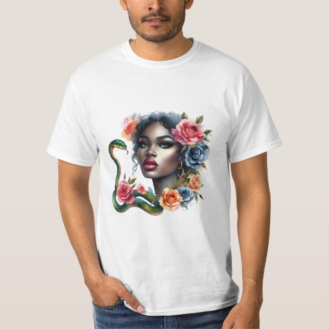 schöne Frauen T-Shirt (Vorderseite)