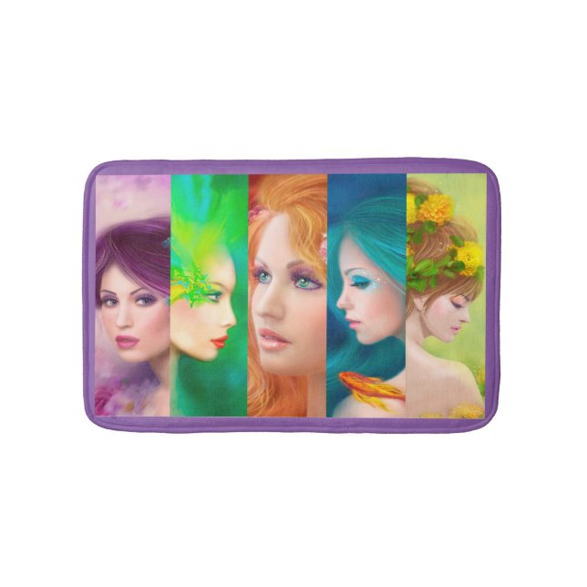 Schöne Frauenkollektion Badematte (Vorderseite)