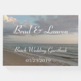 Schöne Friedliche Hochzeit am Strand Gästebuch