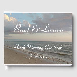 Schöne Friedliche Hochzeit am Strand Gästebuch