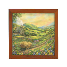 SCHÖNE FRIEDLICHE IRISCHE LANDSCHAFT