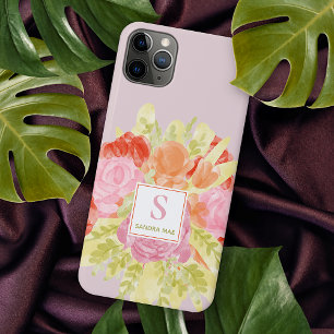 Schöne Frühlings-Dänische Pastell-Blumen-Wasserfar iPhone 16 Pro Max Hülle