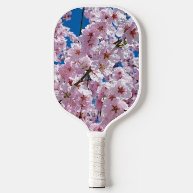 Schöne Frühlingsblüten Pickleball Schläger (Vorderseite)