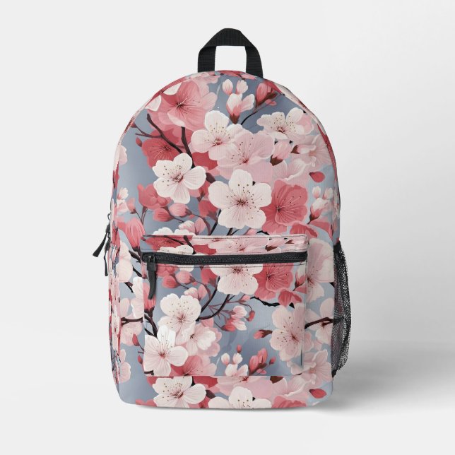 Schöne Frühlingsmaschinen Bedruckter Rucksack (Vorderseite)