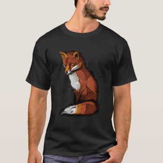 Schöne Fuchs Tier Schönheit T-Shirt